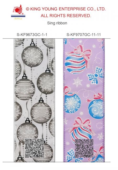 AI Sing Ribbon-Xmas ornaments